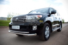 Toyota Land Cruiser 200. 2012- Защита переднего бампера 76/42 TLCZ-000513